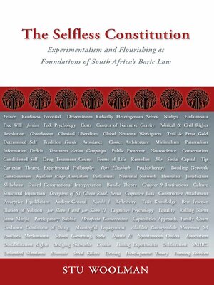cover image of The Selfless Constitution